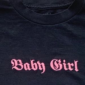 BRANDY MELVILLE - J GALT "Baby Girl" Tee